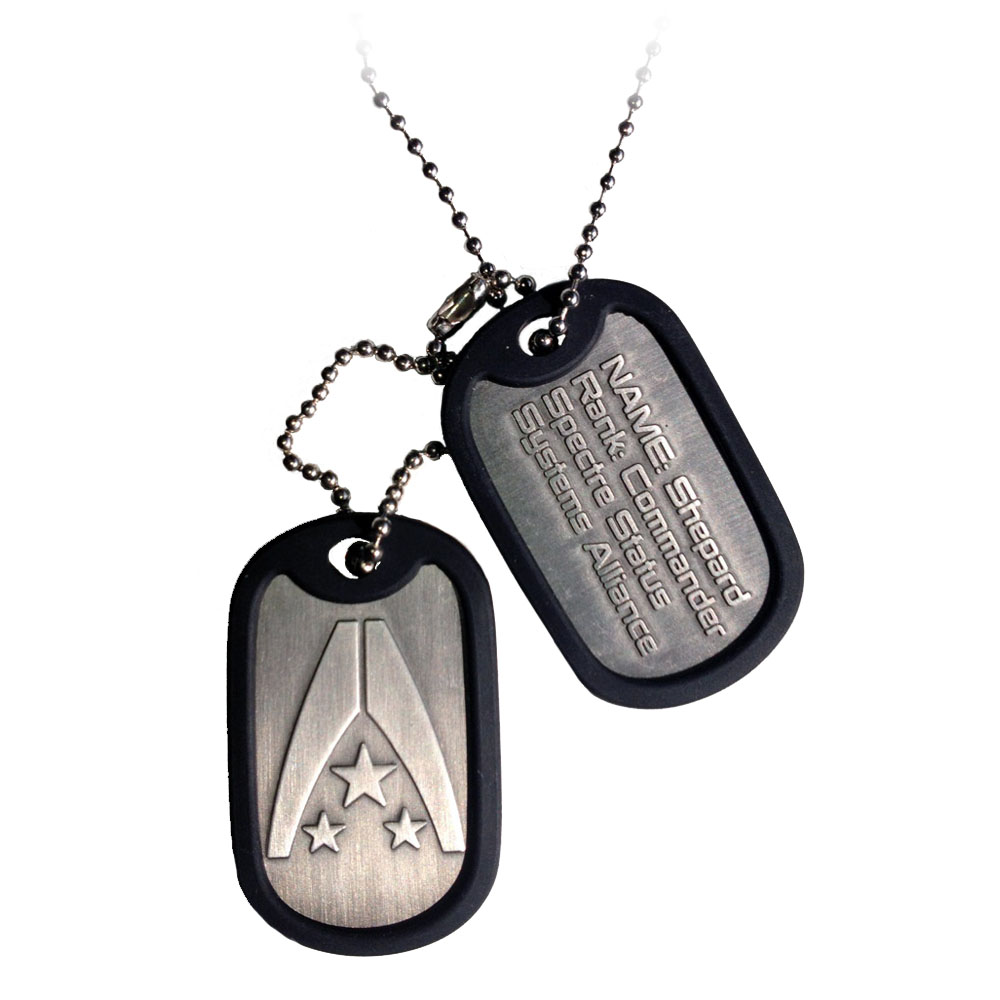 MASS EFFECT 3 Alliance Dog Tags (GE2103) Meroncourt