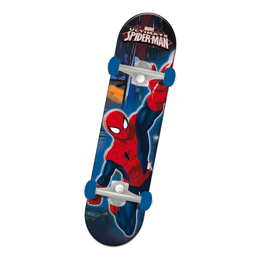 MARVEL COMICS SpiderMan 2 31Inch Skateboard with Graphic Motif (OSPI009) Meroncourt