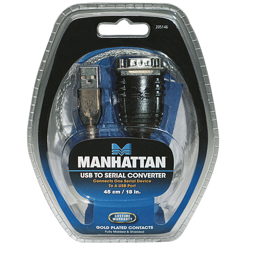 MANHATTAN USB to Serial Converter (205146) Meroncourt