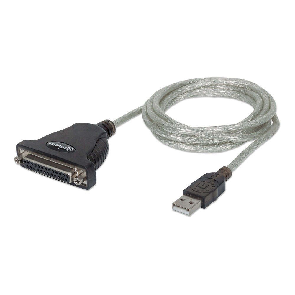 MANHATTAN FullSpeed USB to Parallel Printer Converter Cable, USBA