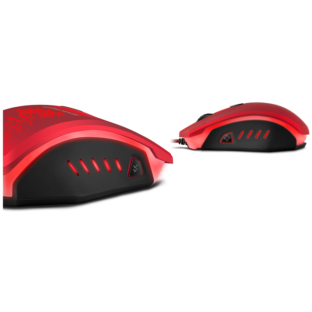 SPEEDLINK Ledos 3000dpi Optical Gaming Mouse with Red LED Illumination