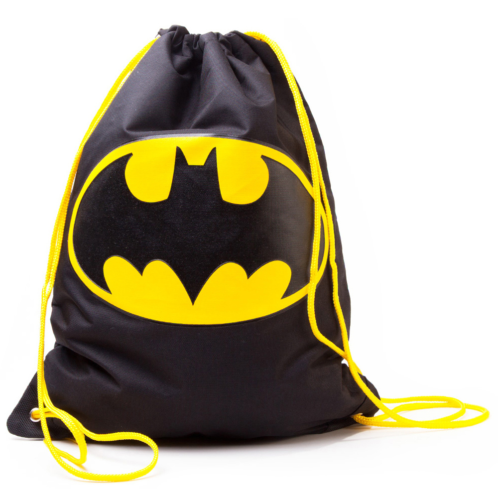 DC COMICS Batman Gym Bag with Classic Logo, Black (CI05C1BTM) | Meroncourt