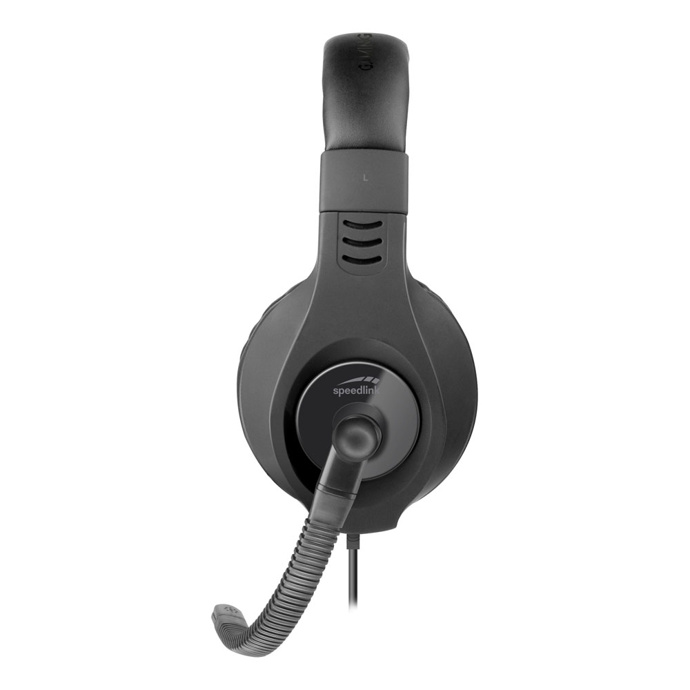 SPEEDLINK Coniux Stereo Gaming Headset with Foldaway Microphone, Black