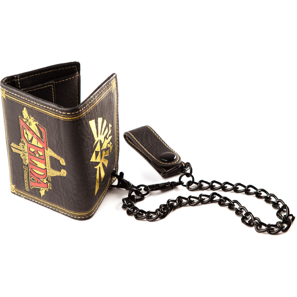 NINTENDO Legend of Zelda Twilight Princess Faux Leather Royal Crest Tri