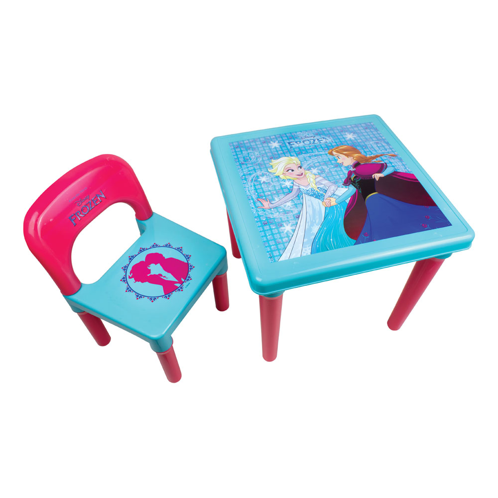 Disney Frozen My First Activity Iml Printed Table Chair