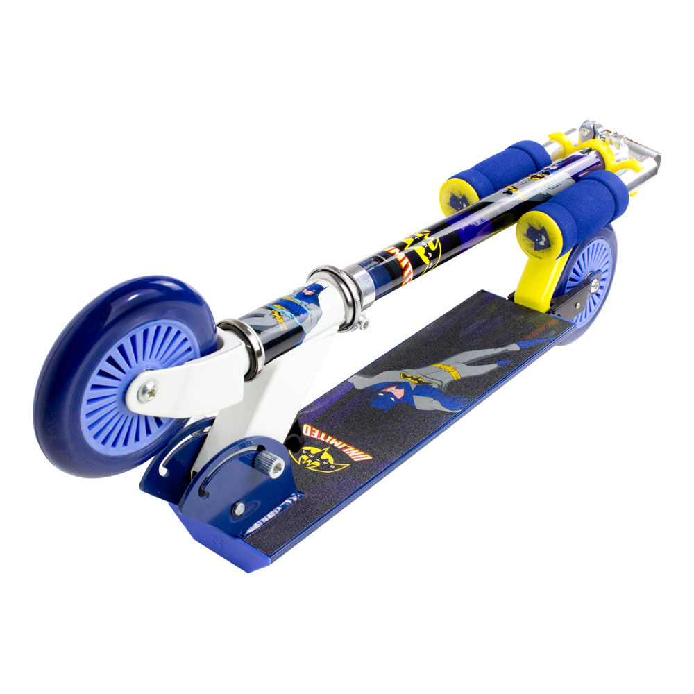 DC COMICS Batman Unlimited 2 Wheel Inline Scooter with Adjustable Handlebar (ODCC112) Meroncourt