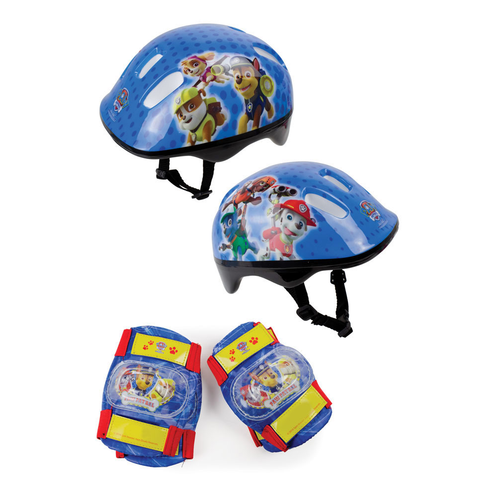 PAW PATROL Children's Helmet, Knee Pads & Elbow Pads Protection Pack