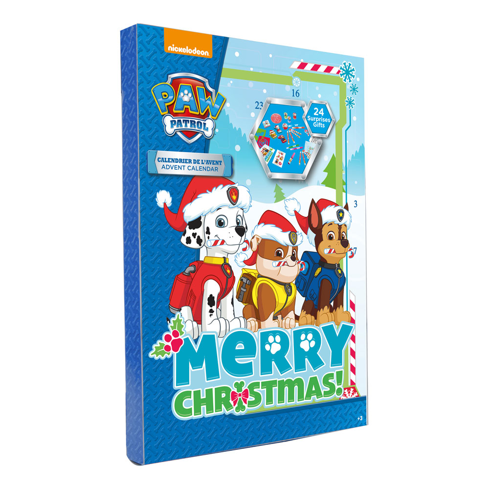 PAW PATROL Advent Calendar with 24 Surprise Gifts (CPAW086C) Meroncourt