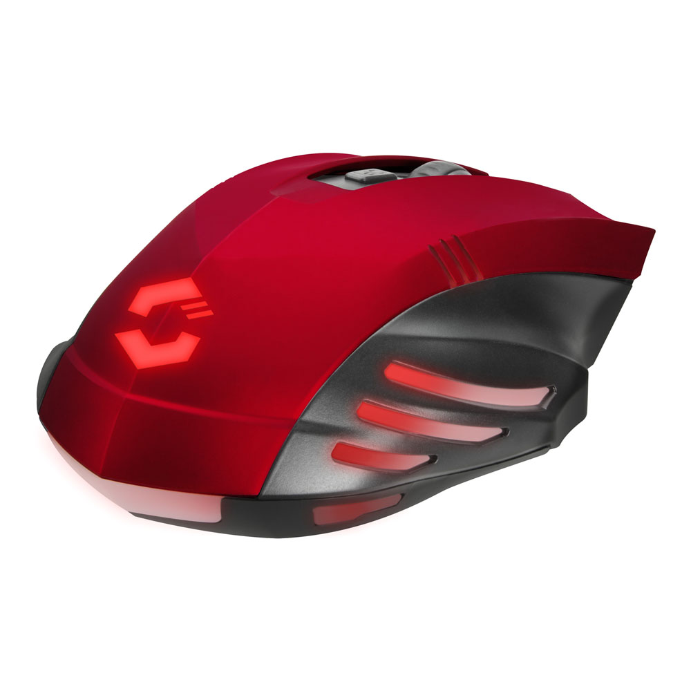 SPEEDLINK Fortus Wireless Optical 2400DPI Gaming Mouse, Red/Black (SL