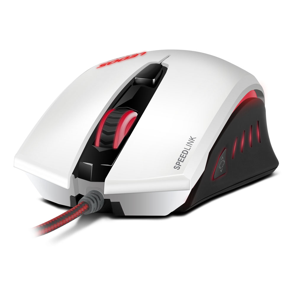 SPEEDLINK Ledos 3000dpi Optical Sensor Gaming Mouse with Red LED