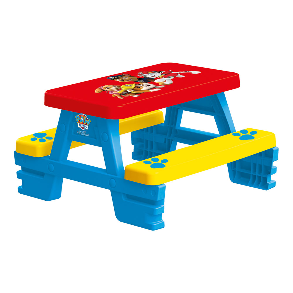 PAW PATROL Picnic Table, Multicolour (OPAW172) Meroncourt