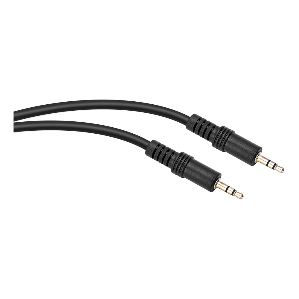 SPEEDLINK 3.5mm to 3.5mm Audio Stereo Jack Cable HQ, 1.5m, Black (SL
