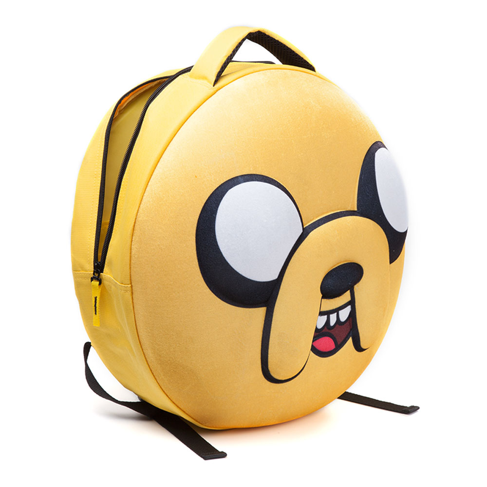 ADVENTURE TIME Jake 3D Shaped Backpack, Unisex, Yellow (BP210382ADV) Meroncourt