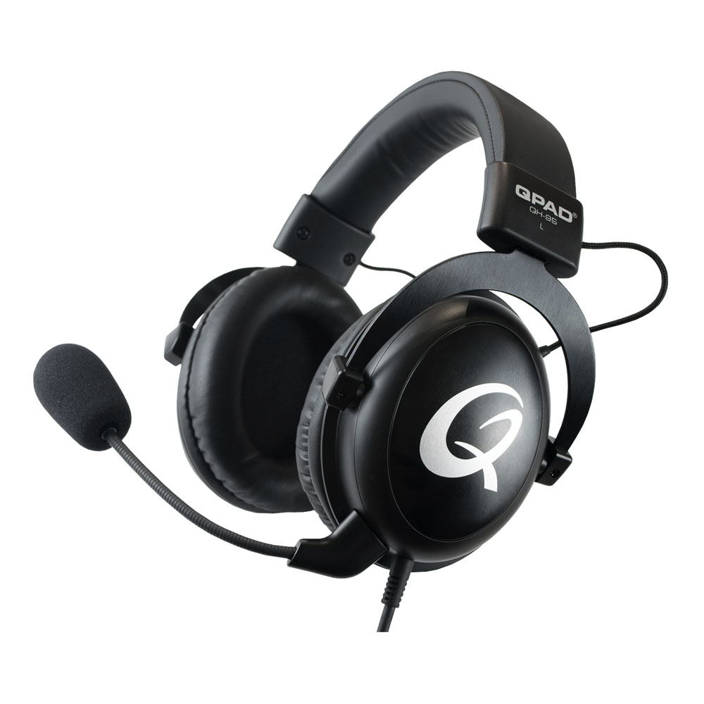 QPAD QH95 Pro Gaming Premium Stereo and 7.1 USB Gaming Headset, Closed