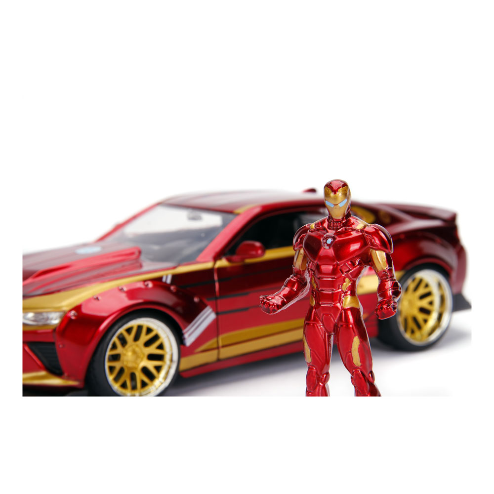 253225003 Marvel Comics Iron Man 2016 Chevy Camaro SS Die-cast Toy Sports Car U for sale online 