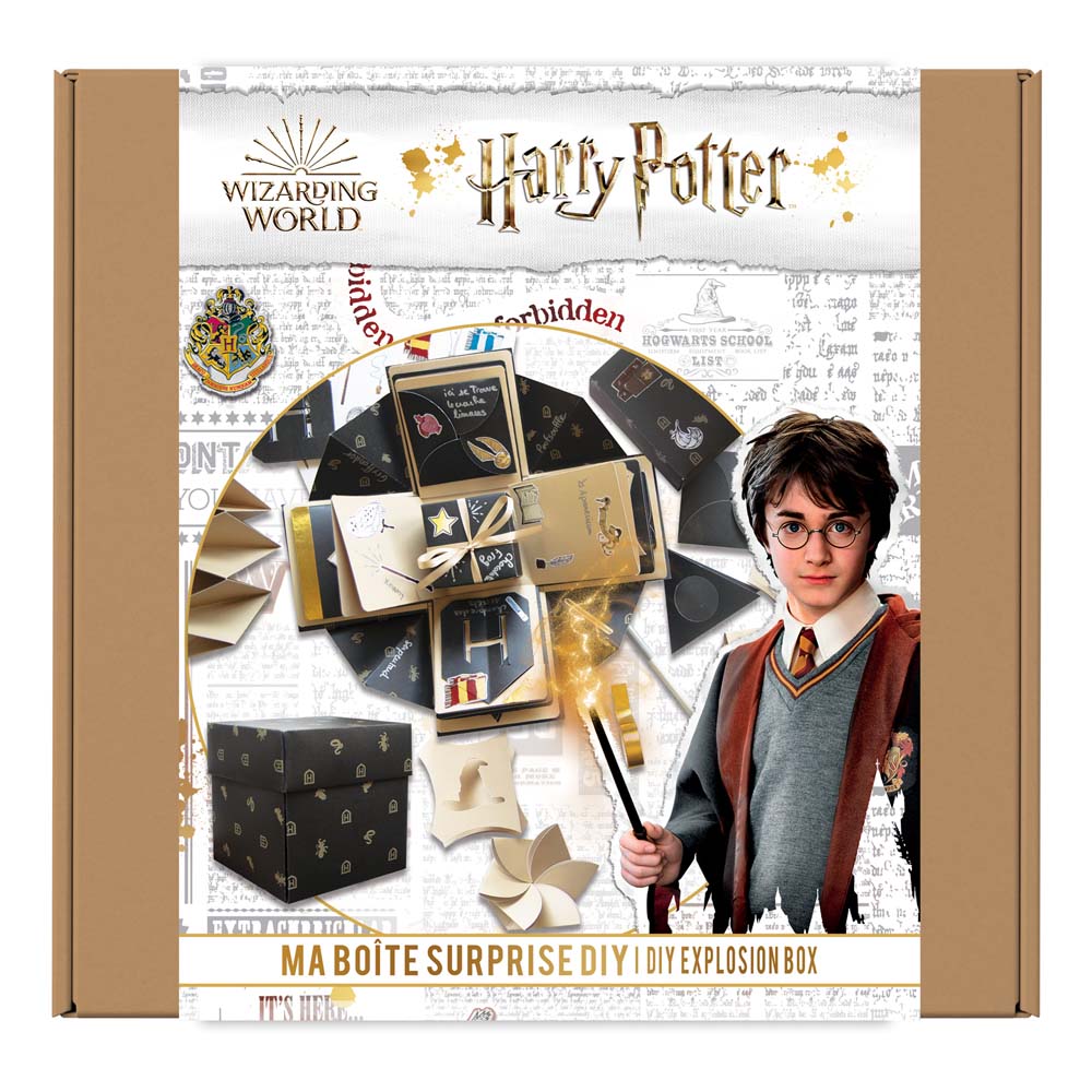 HARRY POTTER Wizarding World DIY Explosion Box, Three Years and Above
