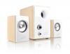 SPEEDLINK Vivo 2.1 Subwoofer System, Wood/White SL-8209-SWT