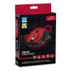 SPEEDLINK Contus Ergonomic 3200dpi Optical Illuminated Gaming Mouse, Black/Red (SL-680002-BKRD)