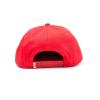 MARVEL COMICS Deadpool Big Face Snapback Baseball Cap, Red/Black (SB097581DEA)