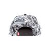 MARVEL COMICS Logo and Comic Pattern Snapback Baseball Cap, Multi-colour (SB097528MAR)