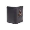 ASSASSIN'S CREED Odyssey Metal Logo Badge Premium Card Wallet, Male, Black (MW650818ACO)