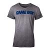 NINTENDO Gameboy 3D Logo Acid Washed T-Shirt, Male, Extra Extra Large, Grey (TS127478NTN-2XL)