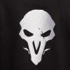 OVERWATCH Reaper Hero Full Length Zipper Hoodie, Male, Small, Black/Red (CHM002OW-S)