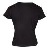 NINTENDO SNES Logo Cropped T-Shirt, Female, Large, Black (TS126084NTN-L)