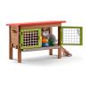 SCHLEICH Farm World Rabbit Hutch Toy Playset, 3 to 8 Years, Multi-colour (42420)