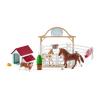 SCHLEICH Horse Club Hannah's Guest Horses with Ruby the Dog (42458)