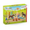 SCHLEICH Farm World Pony Agility Training Toy Playset, 3 to 8 Years, Multi-colour (42481)