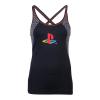 SONY Playstation Tech Seamless Tanktop, Female, Large, Black (TS280316SNY-L)