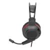 SPEEDLINK Celsor Gaming Headset for Playstation PS4, 3.5mm Jack Plug, 1.2m Cable, Black/Red (SL-450311-BK)
