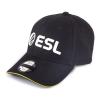 ESL Logo E-Sports Baseball Cap, Unisex, Black/Yellow (BA834856ESL)