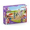 SCHLEICH Horse Club Mia's Vaulting Riding Set Toy Playset, 5 to 12 Years, Multi-colour (42443)