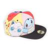 POKEMON Characters PopArt Snapback Baseball Cap, Unisex, Multi-colour (SB844820POK)