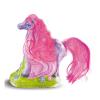 SES CREATIVE Children's Glitter Hair Horses Casting and Painting Set, 5 to 12 Years, Multi-colour (01272)