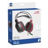 SPEEDLINK Draze Stereo Gaming Headset for Sony PS4, 3.5mm Jack Plug Connectors, 1.2m Cable, Black/Red (SL-450312-BK)