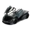 FAST & FURIOUS Hobbs & Shaw Shaw's McLaren 720 Die-cast Toy Sports Car, Unisex, 1:24 Scale, 8 Years or Above, Black (253203036)