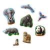 SES CREATIVE Children's Animals Casting and Painting Set, Unisex, 5 to 12 Years, Multi-colour (01132)