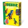 SES CREATIVE Children's Beedz T-Rex Iron-on Beads Mosaic Set, 1200 Iron-on Beads Mix, Unisex, 5 to 12 Years, Multi-colour (06117)