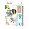 SES CREATIVE Children's My First Sophie La Giraffe Baby Markers Set, 8 Colours, Unisex, 12 Months and Above, Multi-colour (14491)