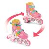 HELLO KITTY Club Children's Tri-to-Inline Skates, Size 9 to 11.5 UK, Girl, Ages Three Years and Above, Pink/White (OHKY084-2)