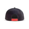 POKEMON Power Nap Pikachu Snapback Baseball Cap, Unisex, Black/Red (SB684361POK)