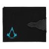ASSASSIN'S CREED Valhalla Tribal Face Patch Bi-fold Wallet, Black (MW314587ASC)