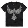 ASSASSIN'S CREED Valhalla Raven T-Shirt, Male, Extra Large, Black (TS610717ASC-XL)