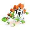 SES CREATIVE Metal Dinosaur Construction Set, Unisex, Ages Seven to Twelve Years, Multi-colour (14958)