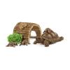 SCHLEICH Wild Life Tortoise Home Toy Playset, 3 to 8 Years, Multi-colour (42506)
