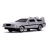 UNIVERSAL Back to the Future Nano Hollywood Rides DeLorean Die-cast Toy Time Machine Car 3-Pack Set, Unisex, Nano, 1.65 Inches, Three Years and Above, Silver (253251002)