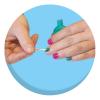 SES CREATIVE Children's Manicure and Pedicure Set, Girl, 6 to 12 Years, Multi-colour (14153)